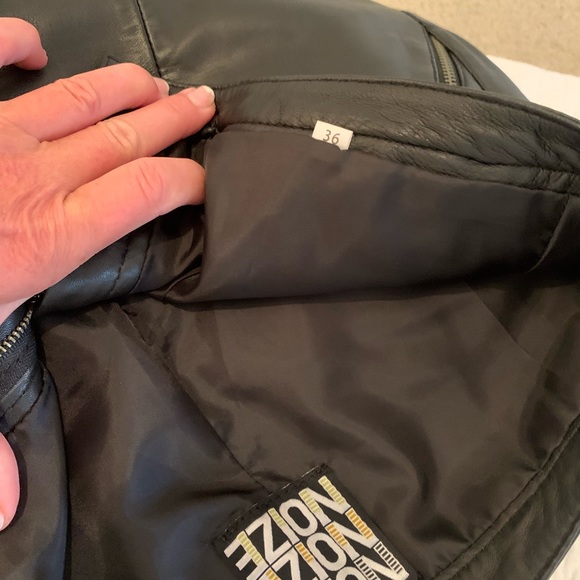 Black super soft calfskin shorts from Denmark - Picture 3 of 3